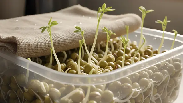 Cara Menanam Tauge dari Kacang Hijau. Gemini