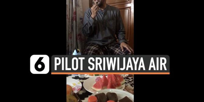 VIDEO: Rekaman Tausiah Pilot Pesawat Sriwijaya Air SJ182 yang Jatuh