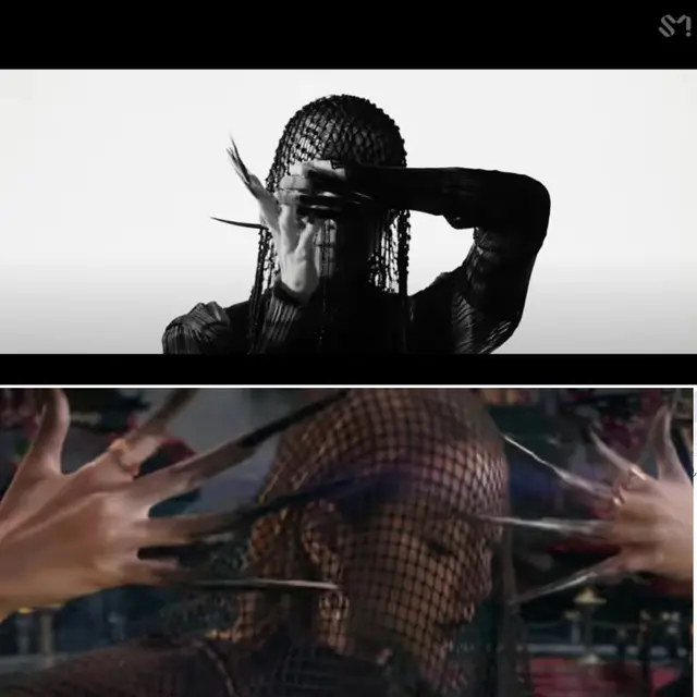 Perbandingan video klip "Lit" milik Lay (atas) dan Raja Terakhir dari Young Lex (bawah). (YouTube/ Lay  - Young Lex)