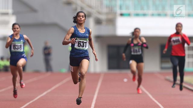 Alvin Tehupeiory Kuasai Kelas Lari 200 Meter Senior Putri