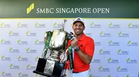 Pegolf asal Spanyol, Sergio Garcia juarai SMBC Singapore Open 2018 (istimewa)