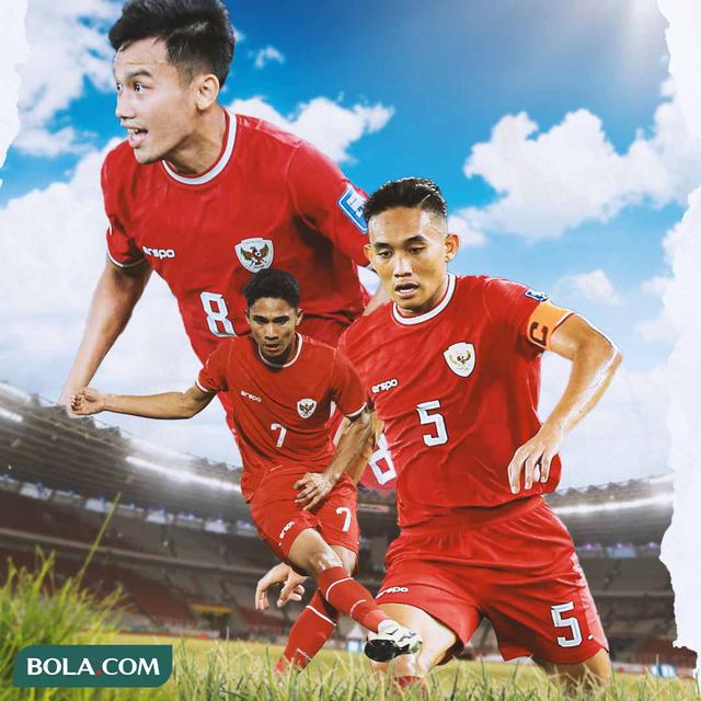 Timnas Indonesia - Witan Sulaeman, Rizki Ridho, Marcelino Ferdinan
