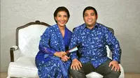 Menteri Susi Pudjiastuti bersama almarhum Panji Hilmansyah. (foto: KKP/diambil Januari 2015)