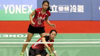 Ganda putri Indonesia, Tiara Rosalia Nuraidah/Rizki Amelia Pradipta, kalah di babak perempat final Taiwan Terbuka Grand Prix Gold, Jumat (1/7/2016). (PBSI)
