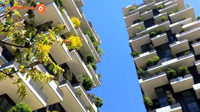 Ramah Lingkungan, Apartemen Ini Usung Konsep Taman di Atas Awan