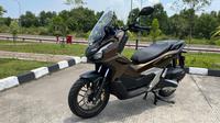 Tipe tertinggi New Honda ADV160 dibekali fitur Honda RoadSync. (Liputan6.com/Septian Pamungkas)