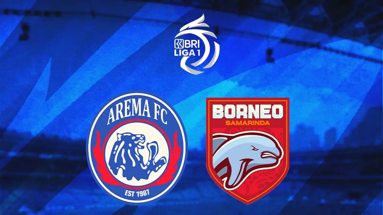 BRI Liga 1 - Arema FC Vs Borneo FC