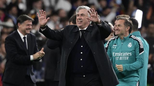 Carlo Ancelotti - Real Madrid - Liga Champions - 5 Mei 2022