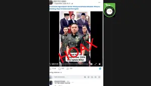 Cek Fakta: Tidak Benar Video Seskab Teddy Sampaikan Nomor Gus Iqdam untuk Daftar Bantuan