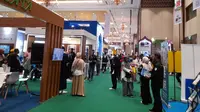 Suasana pameran International Islamic Expo 2024. (dok. Liputan6.com/Dinny Mutiah)