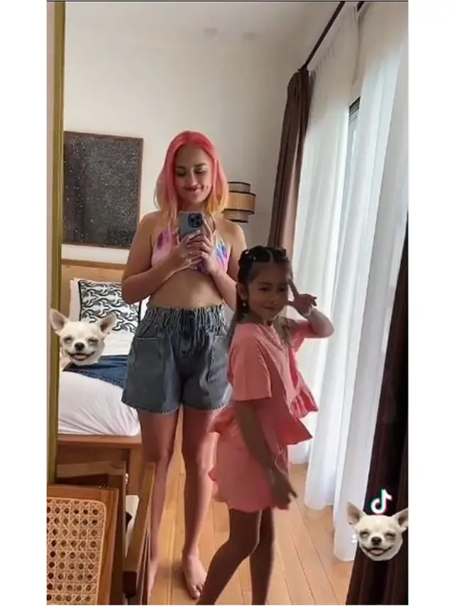 Warnai Rambut Lebih Cerah, Ini 6 Potret Joanna Alexandra yang Makin Fresh