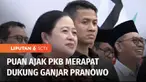 Ketua DPP PDI Perjuangan Bidang Politik, Puan Maharani memberi sinyal PKB untuk bisa berkoalisi mendukung Ganjar Pranowo dalam Pilpres 2024. Puan juga mengungkapkan bahwa cawapres pendamping Ganjar sudah dikerucutkan menjadi lima paslon satu di antar...