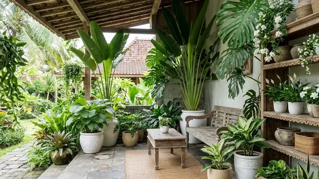 Perbanyak Tanaman dalam Pot dengan Variasi Tinggi Berbeda