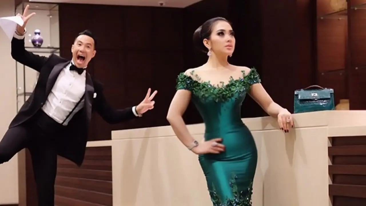 Syahrini dan Daniel Mananta 