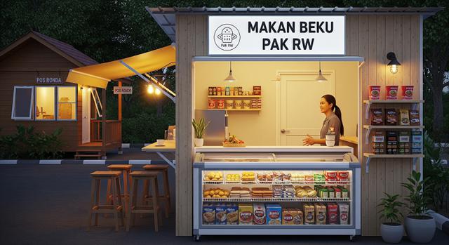 4. Jualan Frozen Food