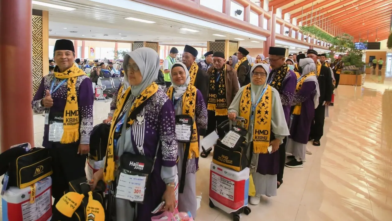 Pemberangkatan Jemaah Haji 2025.