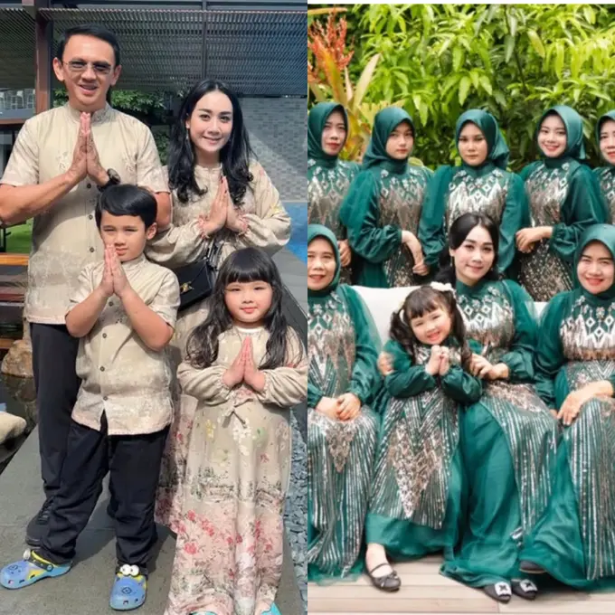 Gaya Puput Nastiti Devi Istri Ahok Rayakan Lebaran 2025