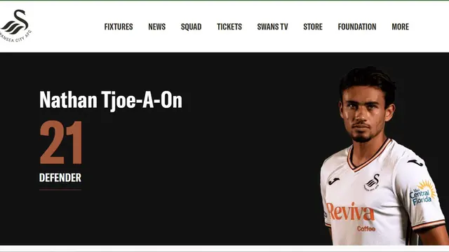 Nathan Tjoe-A-On di Swansea City 2024/2025