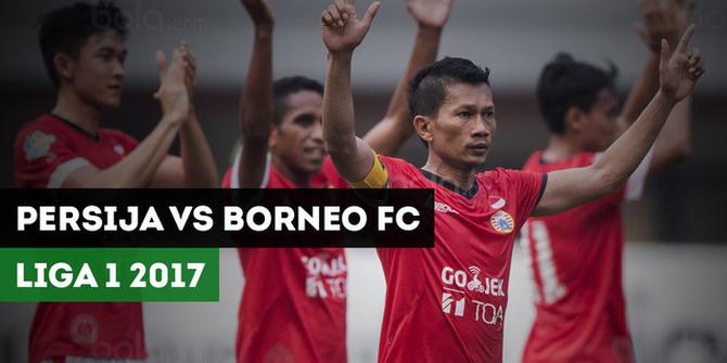 VIDEO: Kalahkan Borneo FC, Persija Masih Berada di Papan Tengah