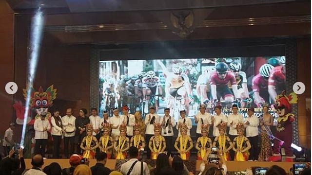 Penampilan di acara peluncuran agenda Majestic Banyuwangi.