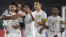 Marselino Ferdinan akhirnya tampil sebagai pemain penting Bajul di menit ke-71. Dia mencetak gol penyeimbang bagi Persebaya.(Bola.com/Bagaskara Lazuardi)