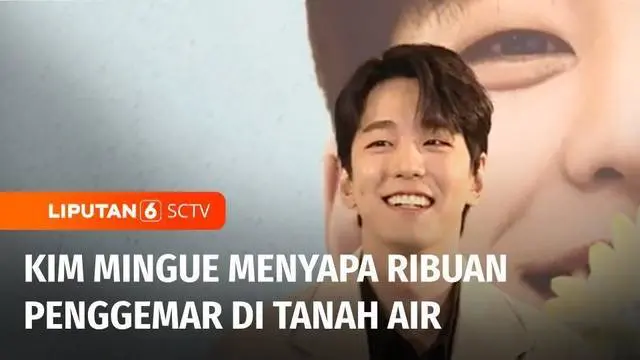 Aktor asal Korea Selatan, Kim Mingue menyapa penggemar Indonesia dalam acara jumpa fans pada Sabtu malam di Jakarta. Selain bertemu dengan penggemar, Kim Mingue juga menggelar sesi tanya jawab dengan awak media.