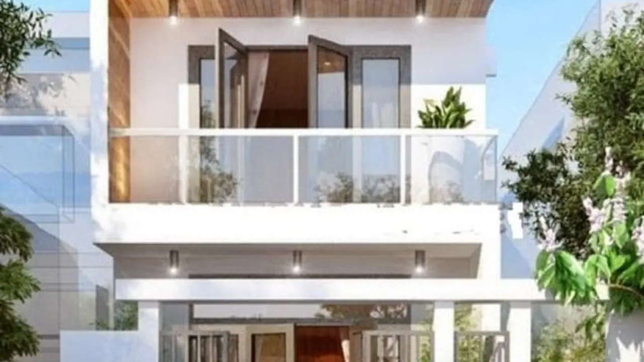 Rumah Minimalis 2 Lantai 6x12 Dilengkapi Balkon