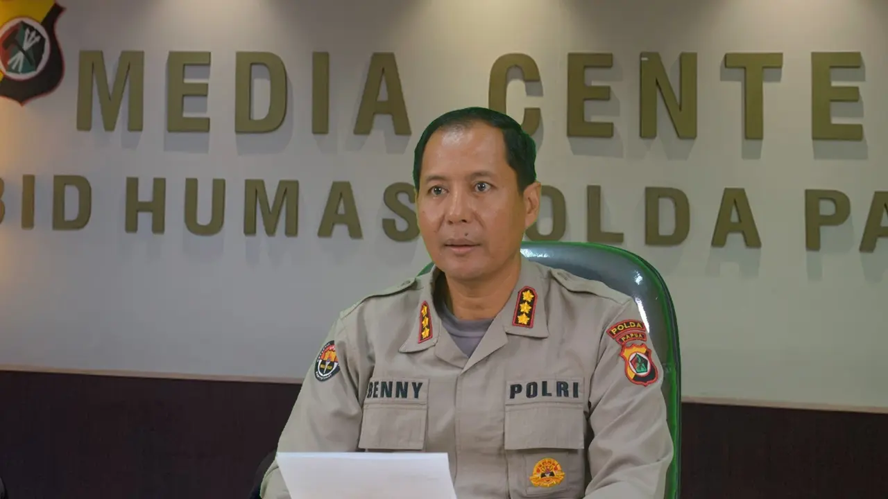 Kabid Humas Polda Papua Kombes Ignatius Benny Ady Prabowo