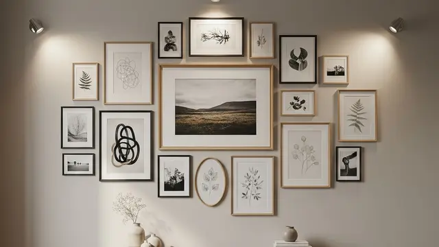 Hiasan Tembok Rumah agar Terlihat Penuh dan Indah (Image by Gemini AI)