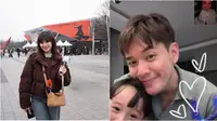 Potret Audi Marissa nonton konser J-Hope BTS di Korea. (sumber: Instagram/audimarissa)