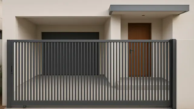 Desain Pagar yang Cocok Untuk Rumah Minimalis dengan Teras Sempit/ Ilustrasi AI