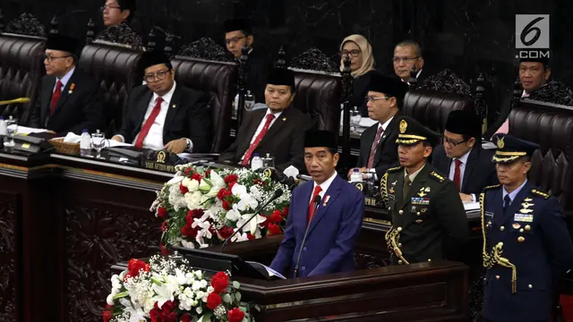 Pidato Presiden Jokowi Di Sidang Tahunan
