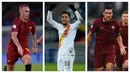 Tiga klub ternama Belanda, Ajax Amsterdam, PSV Eindhoven dan Feyenoord Rotterdam banyak menghasilkan pemain berbakat yang akhirnya merumput di Eropa, tak terkecuaili di AS Roma. Berikut 5 pemain asal Belanda yang pernah memperkuat AS Roma sepanjang sejarah. (Kolase Foto AFP)