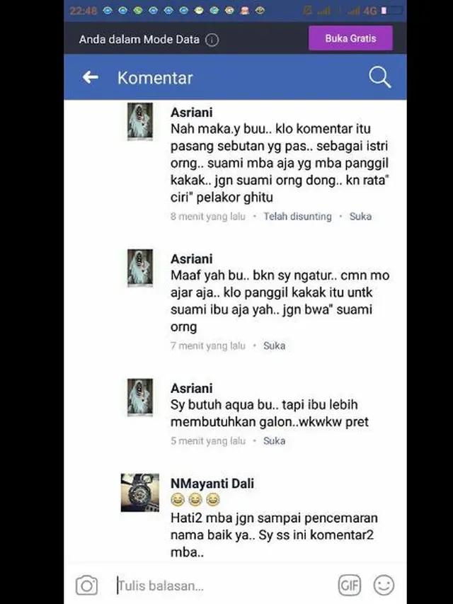 [Bintang] Suami Belanja Online, Istri Ngamuk karena Si Penjual Panggil Suami dengan Sebutan Kak