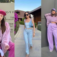 Inspirasi outfit monokrom yang simpel dan modis (foto: Pinterest)