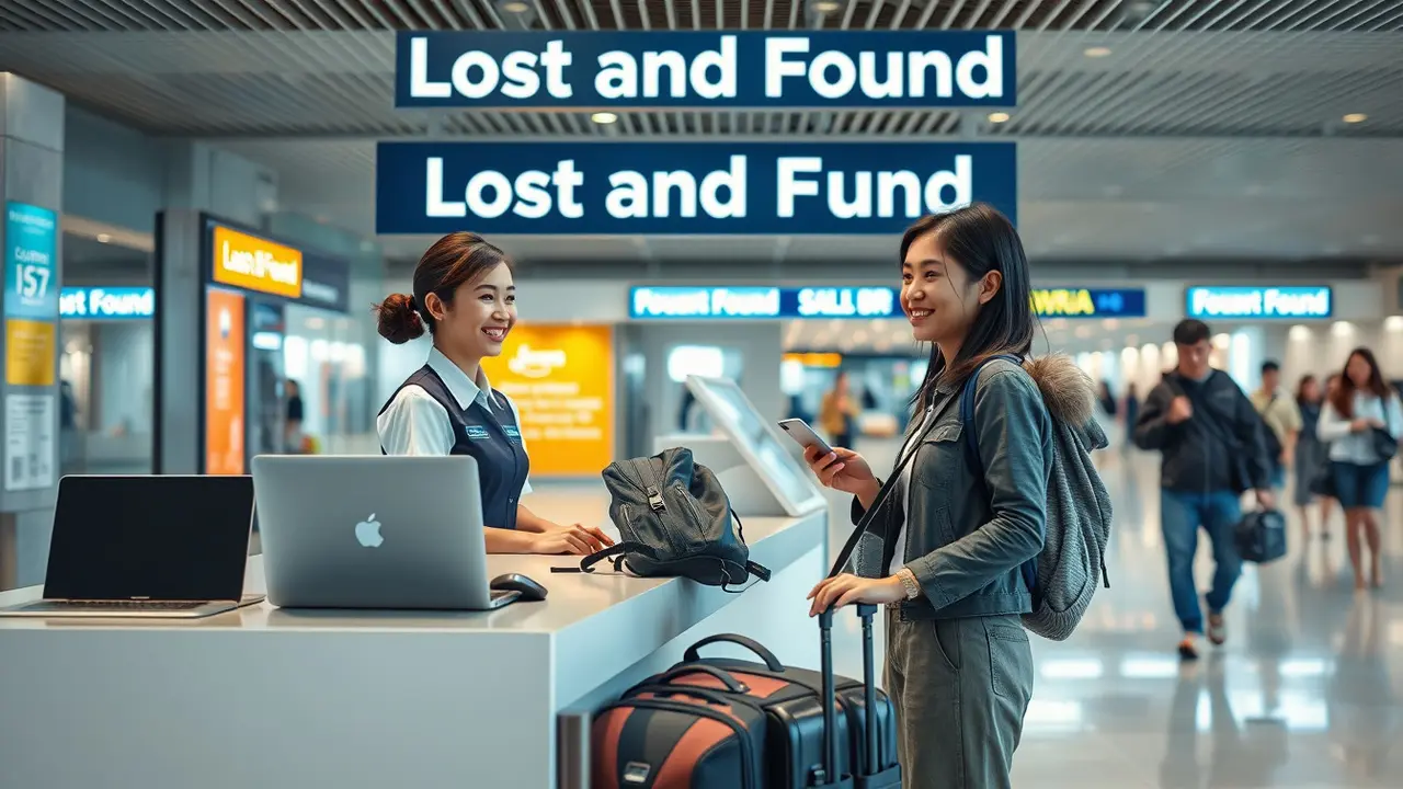 lost and found adalah