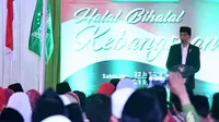 Jokowi di Halal Bihalal PWNU Jateng (Liputan6.com/Istimewa)