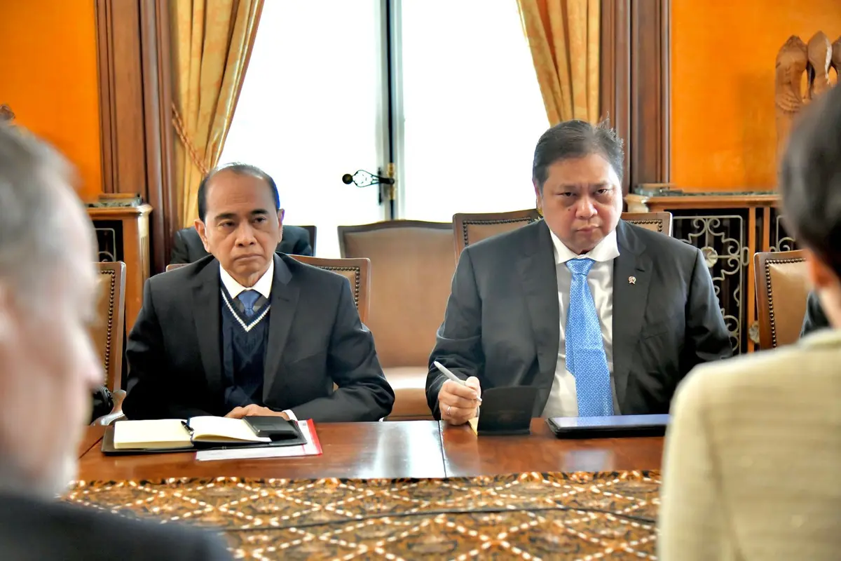 Menko Airlangga menghadiri Pertemuan OECD