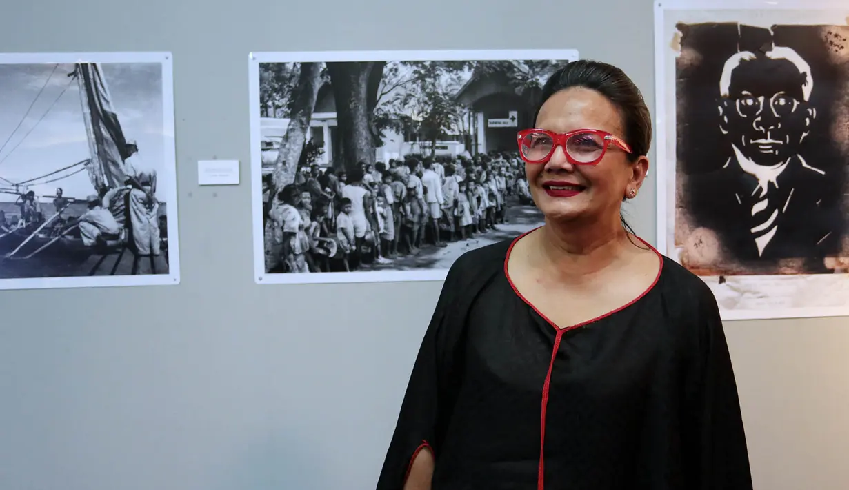 Artis senior Christine Hakim menyambut baik ide pembuatan film G30S/PKI Milenial yang dilontarkan Presiden Jokowi beberapa waktu lalu. Film yang sempat menjadi kontroversi itu sempat menuai pro dan kontra. (Deki Prayoga/Bintang.com)