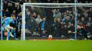 Manchester City unggul 2-0 pada babak pertama. (AP Photo/Jon Super)