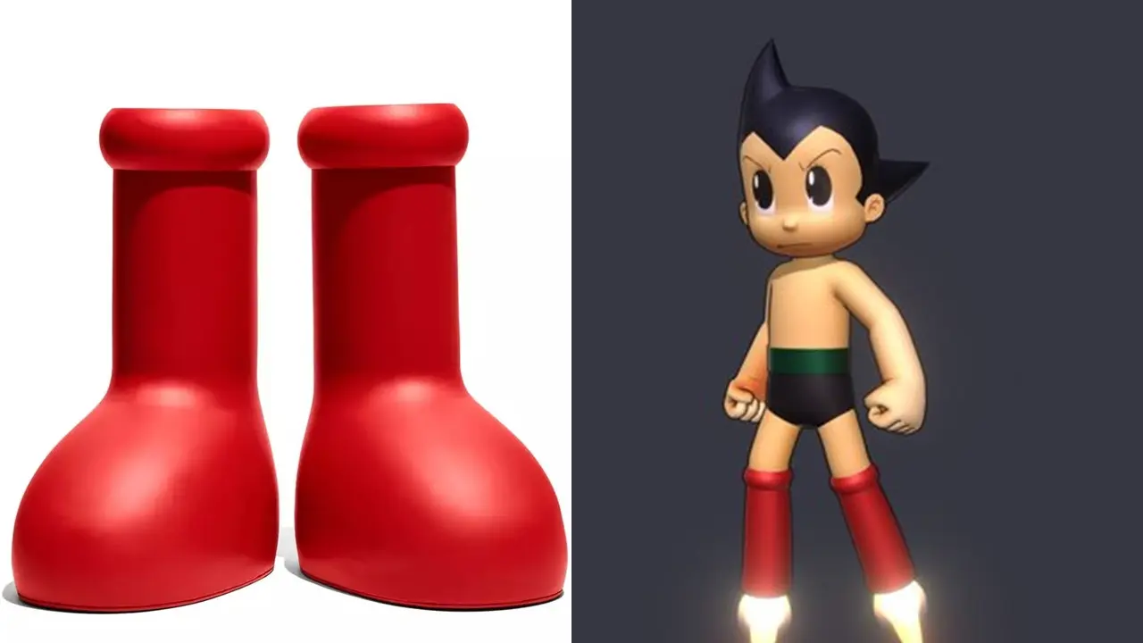 7 Potret Sepatu Boot Merah Astro Boy Ini Bikin Nostalgia, Unik Mirip di Film Hot