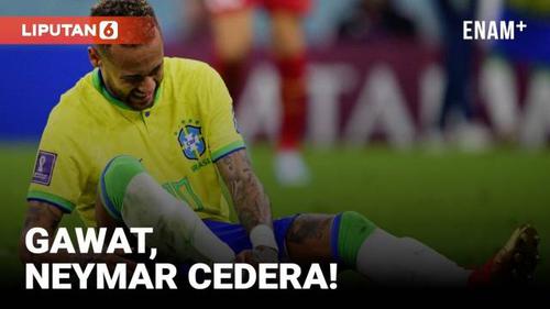 VIDEO: Brasil Menang Laga Piala Dunia, Neymar Cedera!
