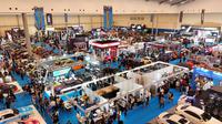 Kemeriahan Indonesia Modification & Lifestyle Expo (IMX) 2025 di ICE BSD City, Tangerang, Banten.