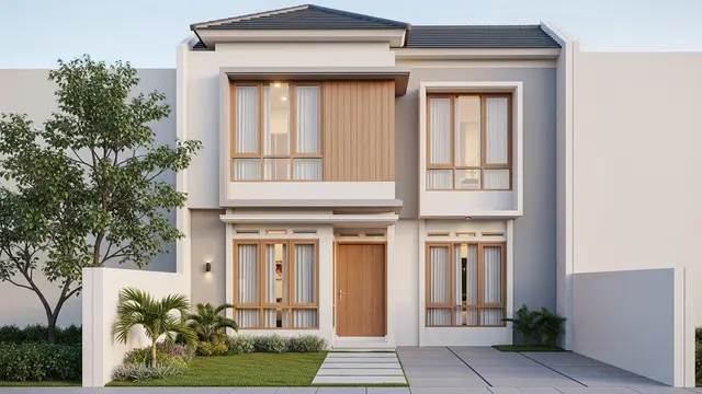 Inspirasi Desain Rumah 3 Kamar di Lahan Sempit