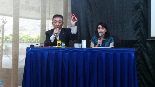 Peluncuran kamera Exilim EX-FR10 oleh Casio | Photo: Copyright Doc vemale.com
