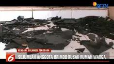 Pemilik rumah bernama Husna Yuda mengaku saat kejadian dirinya lagi tidur tiba-tiba terbangun mendengar suara teriakan sejumlah orang.