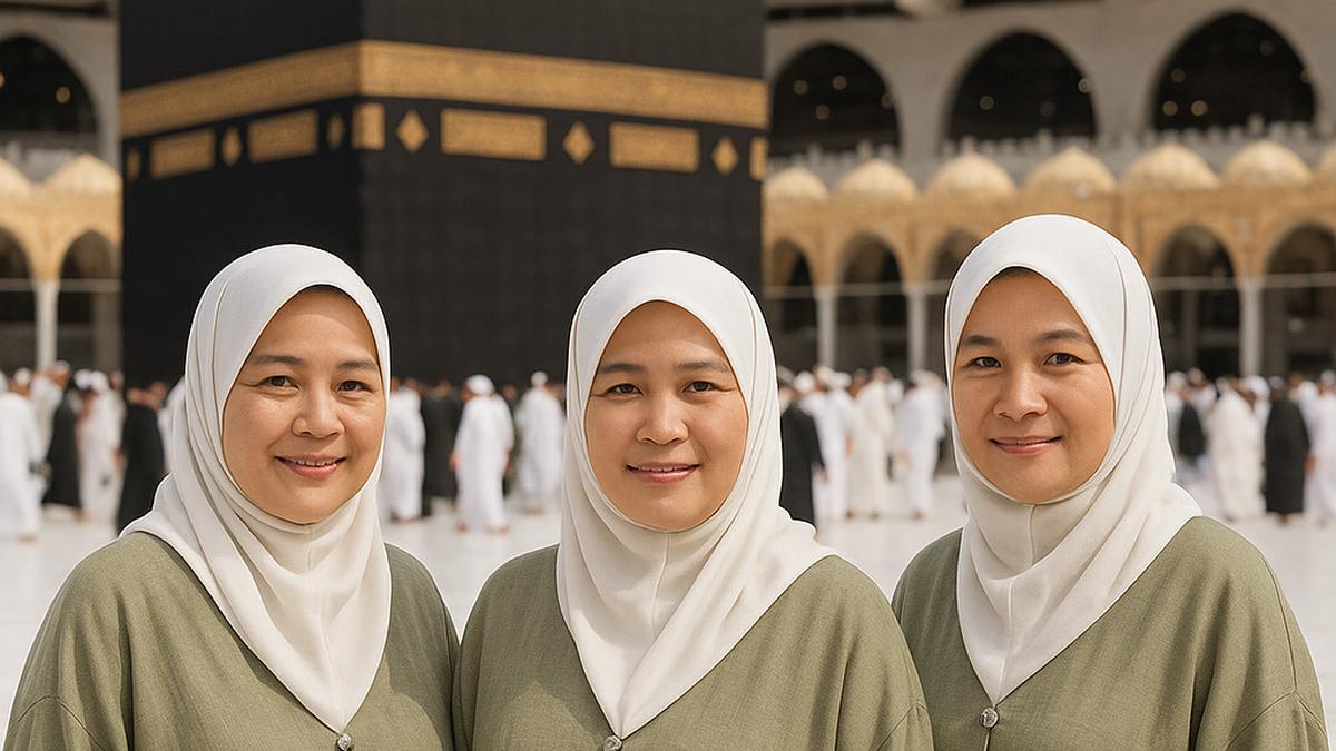 7 Model Cardigan Modern dan Kekinian untuk Umroh, Cocok Buat Seragam Anti Ribet