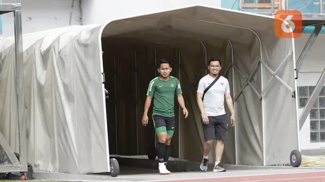 Piala AFF 2018: Latihan Timnas Indonesia