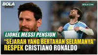 Sebuah era keemasan resmi berakhir usai Lionel Messi memutuskan pensiun dari panggung internasional bersama Timnas Argentina. Kemenangan 3-0 atas Benin di Buenos Aires pada Rabu (7/10/2026) menjadi laga penutup perjalanan panjang Sang La Pulga yang m...