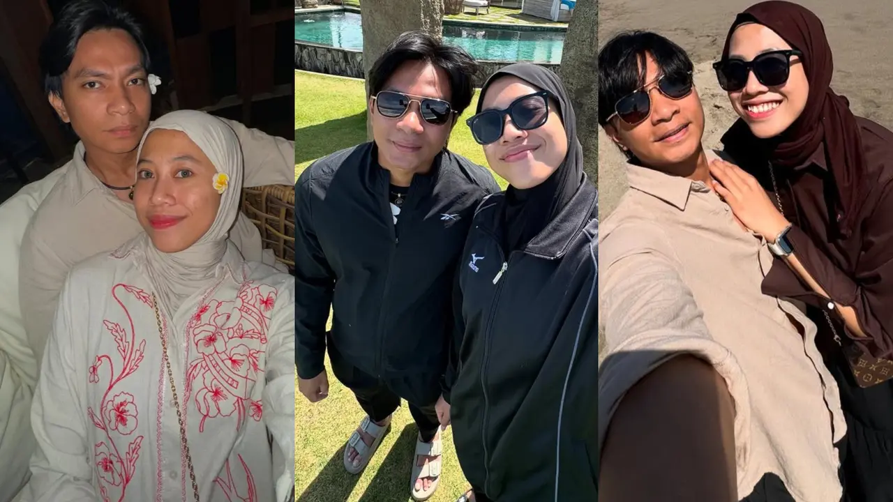 Potret Romantis Megawati Hangestri dan Dio Novandra Honeymoon di Bali, Andalkan Kemeja dan Sling Back Louis Vuitton